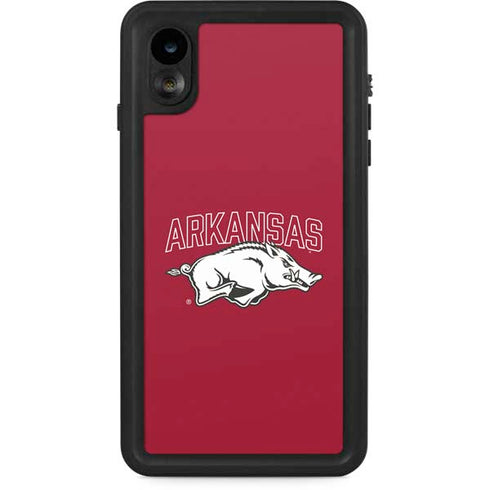 University of Arkansas-Fayetteville Razorbacks Logo iPhone XR Waterproof Case