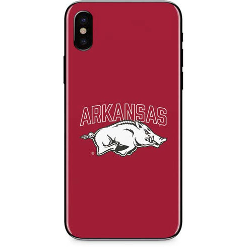 University of Arkansas-Fayetteville Razorbacks Logo iPhone XS Max Skin