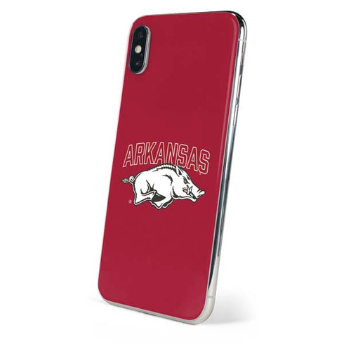 University of Arkansas-Fayetteville Razorbacks Logo iPhone XS Max Skin
