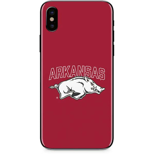 University of Arkansas-Fayetteville Razorbacks Logo iPhone XS Skin