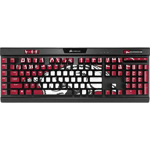 University of Arkansas-Fayetteville Razorbacks Logo K95 RGB PLATINUM Mechanical Gaming Keyboard Skin