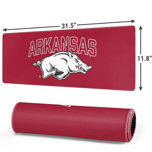 University of Arkansas-Fayetteville Razorbacks Logo Gaming Mouse Pad