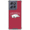 University of Arkansas-Fayetteville Razorbacks Logo Moto G Play 5G (2025) Clear Case