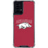 University of Arkansas-Fayetteville Razorbacks Logo Moto G Power 5G (2024) Clear Case