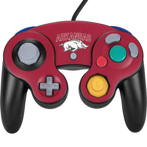 University of Arkansas-Fayetteville Razorbacks Logo Nintendo GameCube Controller Skin