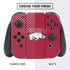 University of Arkansas-Fayetteville Razorbacks Logo Nintendo Switch Bundle Skin