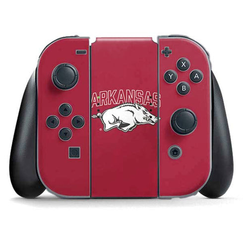 University of Arkansas-Fayetteville Razorbacks Logo Nintendo Skins