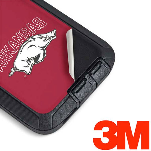 University of Arkansas-Fayetteville Razorbacks Logo Otterbox Defender Galaxy Skin