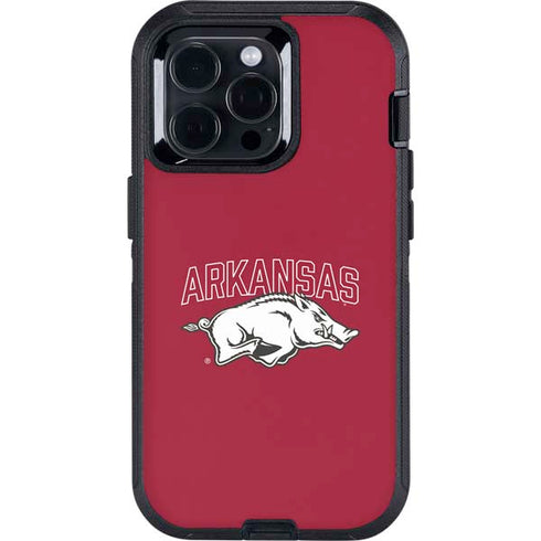 University of Arkansas-Fayetteville Razorbacks Logo Otterbox Defender iPhone Skin