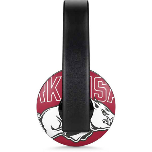 University of Arkansas-Fayetteville Razorbacks Logo PlayStation 4 Gold Wireless Headset Skin