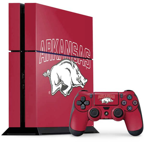 University of Arkansas-Fayetteville Razorbacks Logo PlayStation PS4 Skins