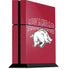 University of Arkansas-Fayetteville Razorbacks Logo PS4 Console Skin