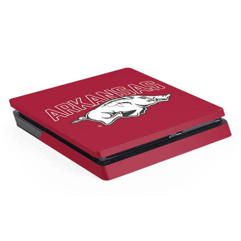 University of Arkansas-Fayetteville Razorbacks Logo PlayStation PS4 Skins