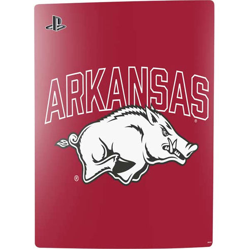University of Arkansas-Fayetteville Razorbacks Logo PS5 Bundle Skin