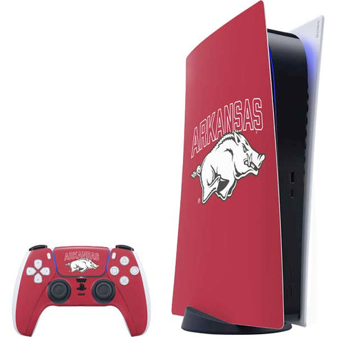 University of Arkansas-Fayetteville Razorbacks Logo PlayStation PS5 Skins