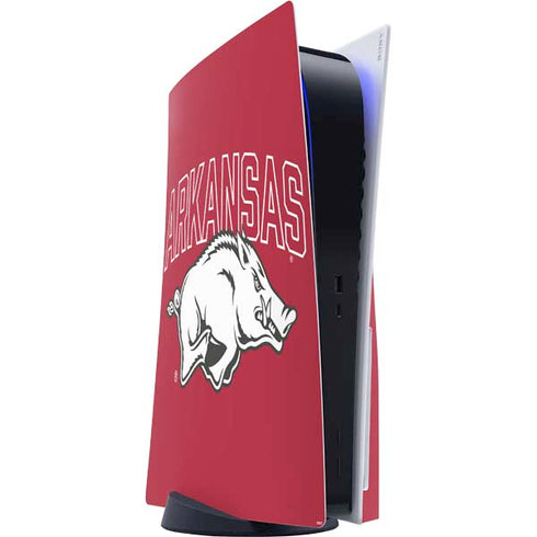 University of Arkansas-Fayetteville Razorbacks Logo PS5 Console Skin
