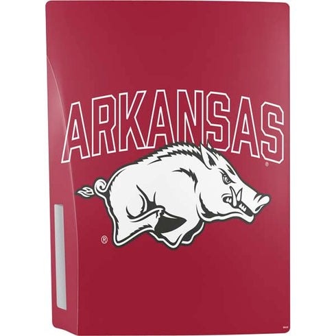 University of Arkansas-Fayetteville Razorbacks Logo PS5 Console Skin