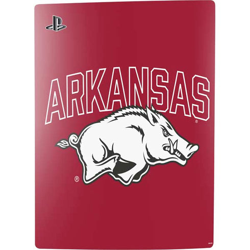 University of Arkansas-Fayetteville Razorbacks Logo PS5 Digital Edition Bundle Skin