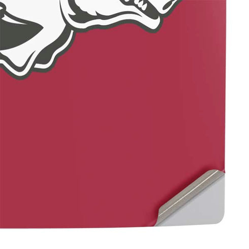 University of Arkansas-Fayetteville Razorbacks Logo PS5 Pro Console Skin