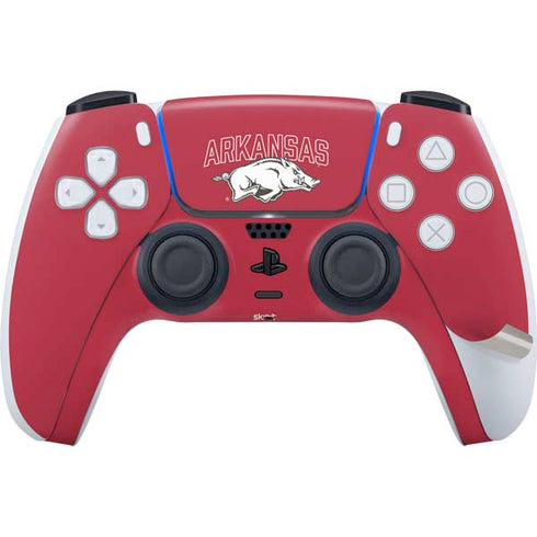 University of Arkansas-Fayetteville Razorbacks Logo PS5 Pro Disk Bundle Skin