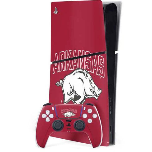 University of Arkansas-Fayetteville Razorbacks Logo PlayStation PS5 Skins