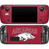 University of Arkansas-Fayetteville Razorbacks Logo Steam Deck Handheld Gaming Computer OLED Skin