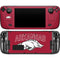 University of Arkansas-Fayetteville Razorbacks Logo Steam Deck Handheld Gaming Computer Skin