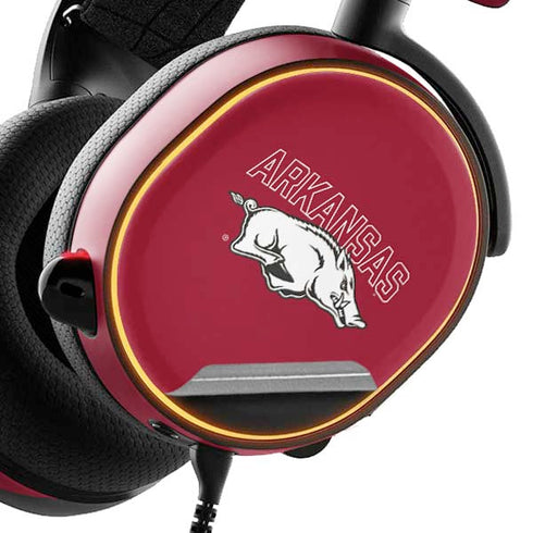 University of Arkansas-Fayetteville Razorbacks Logo SteelSeries Arctis 3 Skin