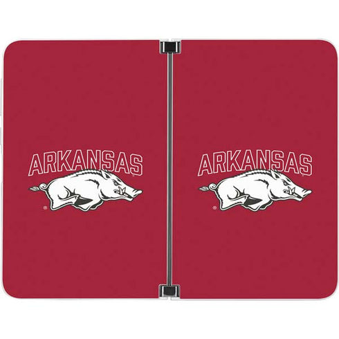 University of Arkansas-Fayetteville Razorbacks Logo Surface Duo Skin