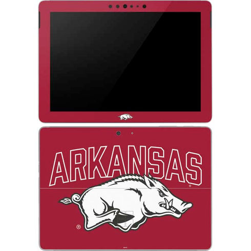 University of Arkansas-Fayetteville Razorbacks Logo Surface Go Skin