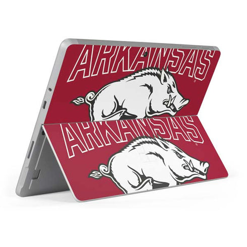 University of Arkansas-Fayetteville Razorbacks Logo Surface Go Skin