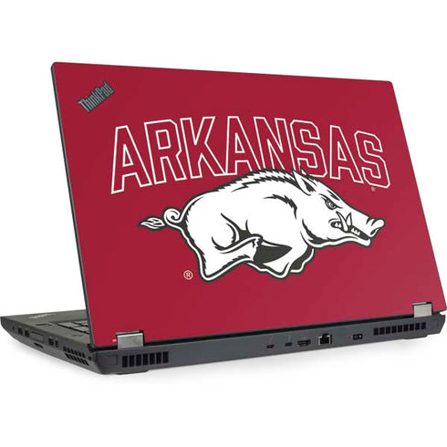 University of Arkansas-Fayetteville Razorbacks Logo Lenovo ThinkPad Skin