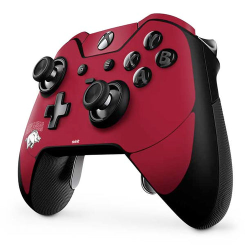 University of Arkansas-Fayetteville Razorbacks Logo Xbox One Elite Controller Skin
