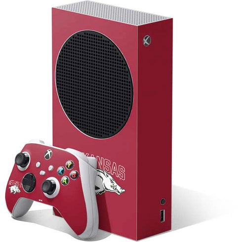 University of Arkansas-Fayetteville Razorbacks Logo Xbox Series S Bundle Skin