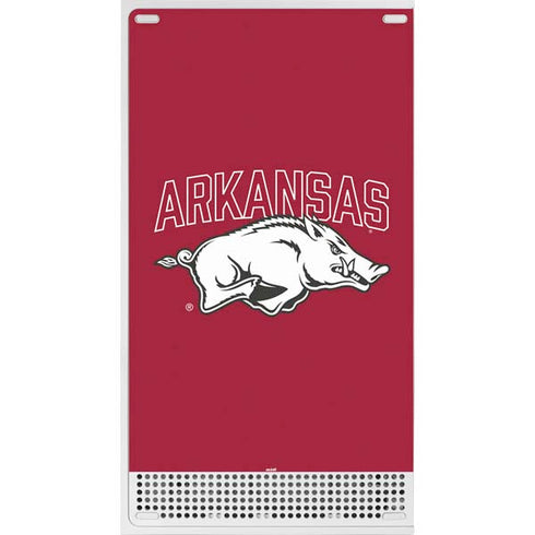 University of Arkansas-Fayetteville Razorbacks Logo Xbox Series S Bundle Skin