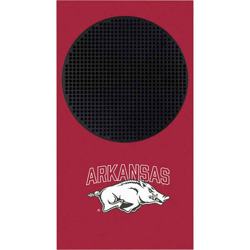 University of Arkansas-Fayetteville Razorbacks Logo Xbox Series S Console Skin