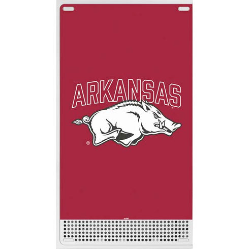 University of Arkansas-Fayetteville Razorbacks Logo Xbox Series S Console Skin