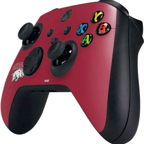 University of Arkansas-Fayetteville Razorbacks Logo Xbox Series X Controller Skin