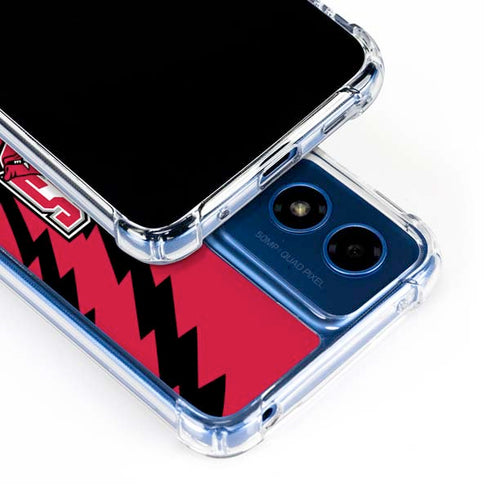 University of Arkansas-Fayetteville Razorbacks Moto G 5G (2024) Clear Case
