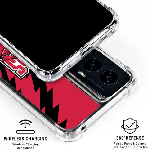 University of Arkansas-Fayetteville Razorbacks Moto G Power 5G (2024) Clear Case