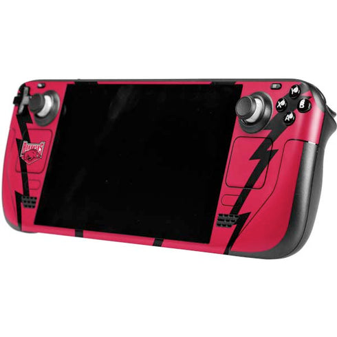 University of Arkansas-Fayetteville Razorbacks Steam Deck Handheld Gaming Computer Skin