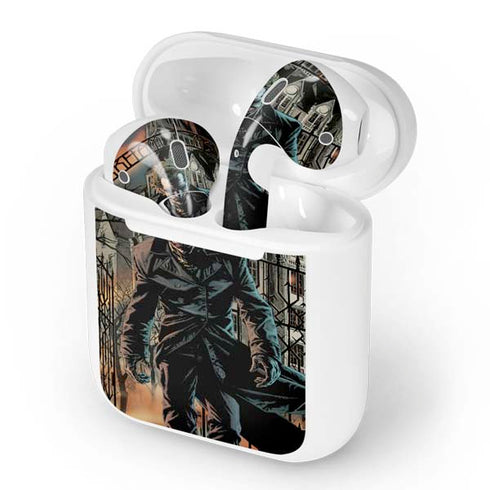 DC Comics The Joker Walking Dark Grounds Comic Art By Lee Bermejo Apple AirPods Skin