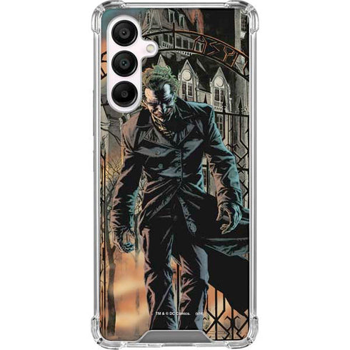 DC Comics The Joker Walking Dark Grounds Comic Art By Lee Bermejo Galaxy A16 5G Clear Case