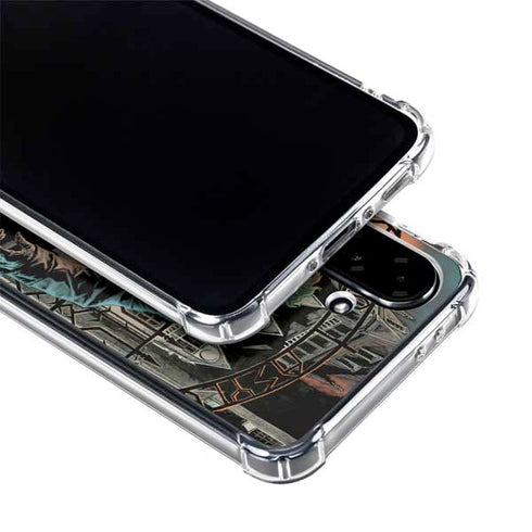 DC Comics The Joker Walking Dark Grounds Comic Art By Lee Bermejo Galaxy A36 5G Clear Case