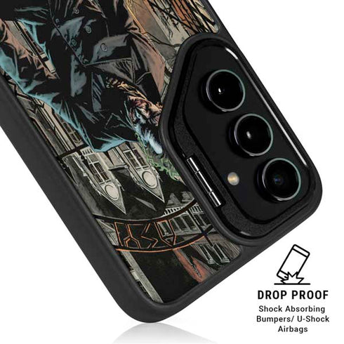 DC Comics The Joker Walking Dark Grounds Comic Art By Lee Bermejo Galaxy S25 Kickstand Case
