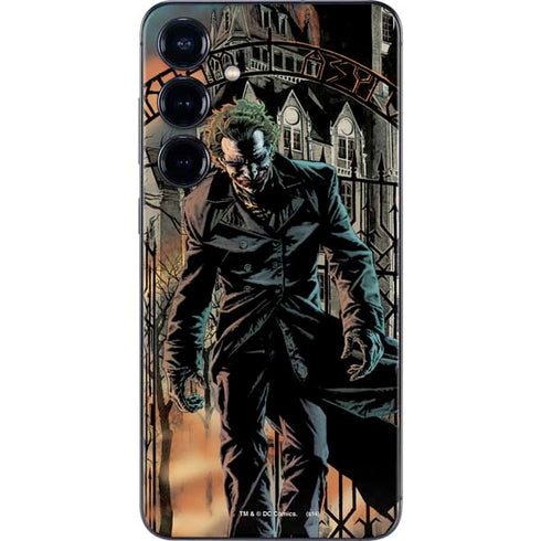 DC Comics The Joker Walking Dark Grounds Comic Art By Lee Bermejo Galaxy S25 Skin