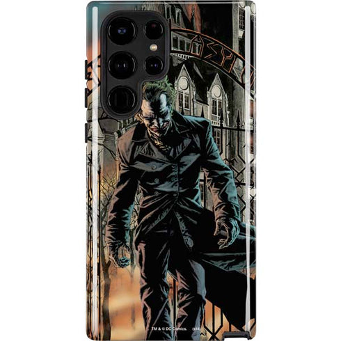 DC Comics The Joker Walking Dark Grounds Comic Art By Lee Bermejo Galaxy S25 Ultra Impact Case