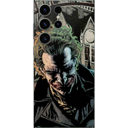 DC Comics The Joker Walking Dark Grounds Comic Art By Lee Bermejo Galaxy S25 Ultra Skin