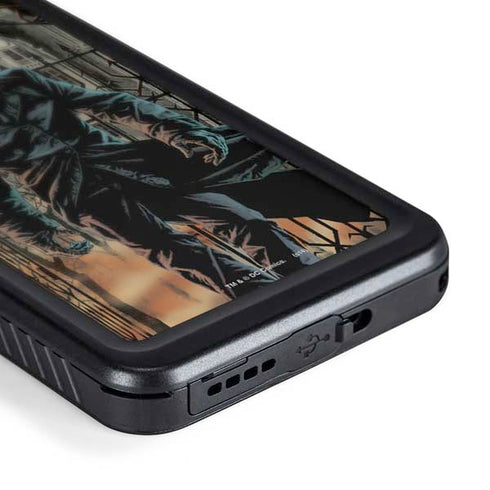 DC Comics The Joker Walking Dark Grounds Comic Art By Lee Bermejo Galaxy S24 Waterproof Case