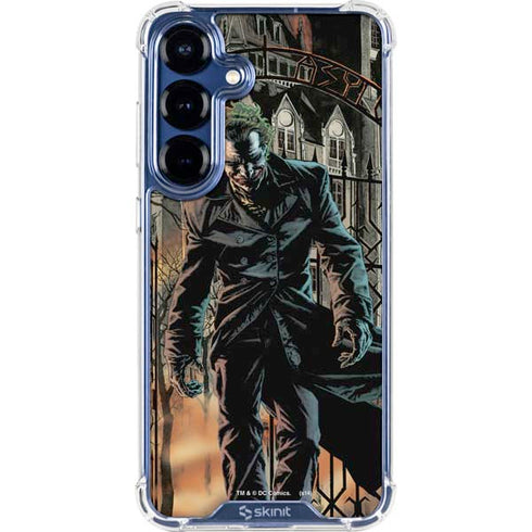 DC Comics The Joker Walking Dark Grounds Comic Art By Lee Bermejo Galaxy S25 Clear Case